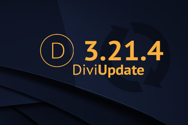 Divi Theme Update 3.21.4