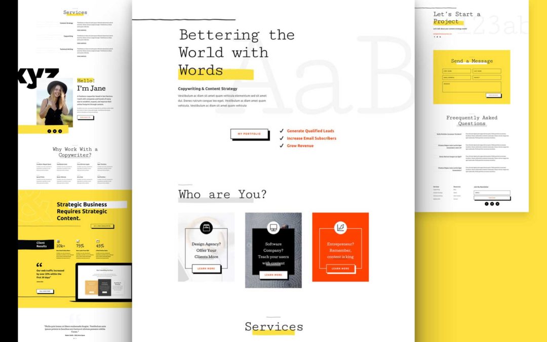 Kostenloses Layout Pack für Autoren und Autorinnen