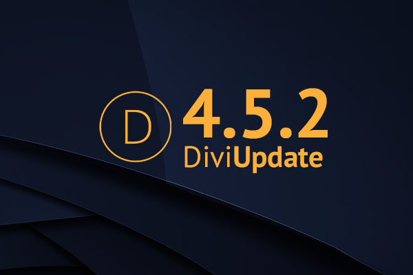 Divi Theme Update 4.5.2