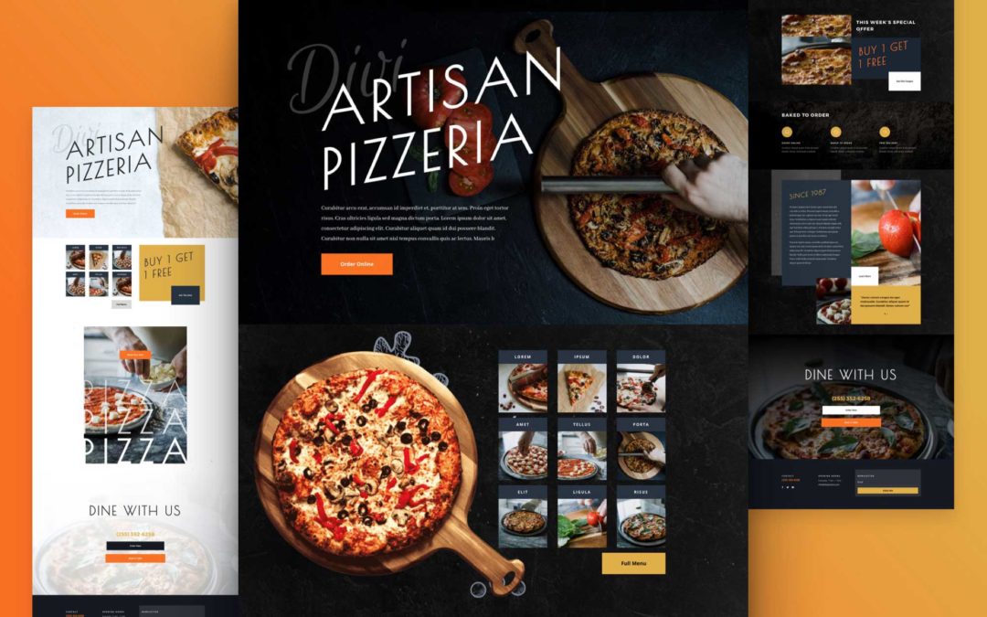 Kostenloses Pizzeria Layout Pack