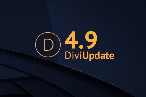 Divi Theme Update 4.9