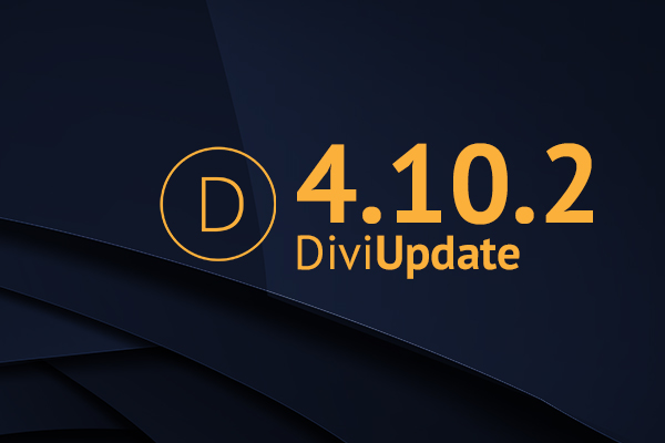 Divi Theme Update 4.10.2