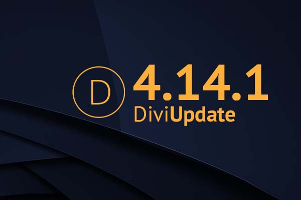 Divi Theme Update 4.14.1