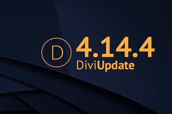 Divi Theme Update 4.14.4