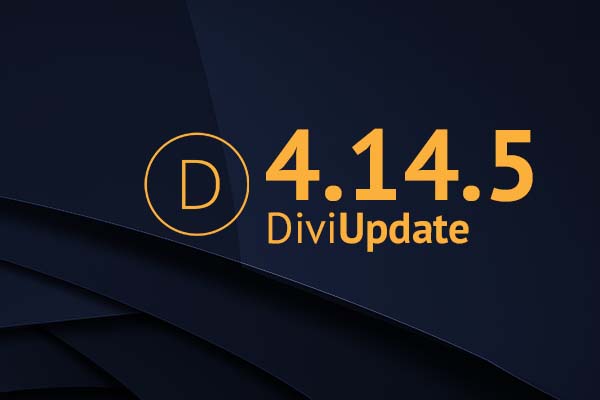 Divi Theme Update 4.14.5