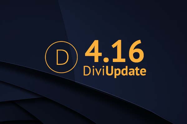 Divi Theme Update 4.16