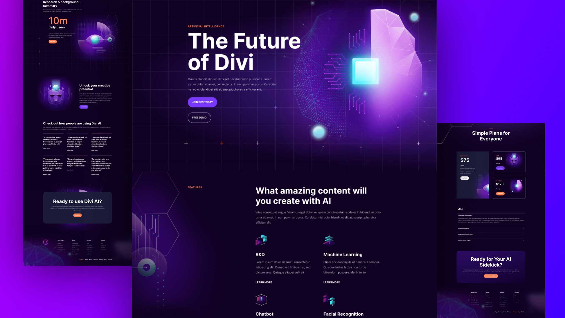 ai-software-divi-kostenloses-layout-pack