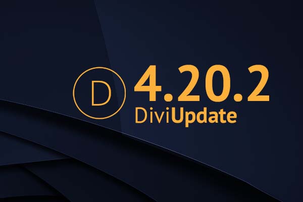 Divi Theme Update 4.20.2