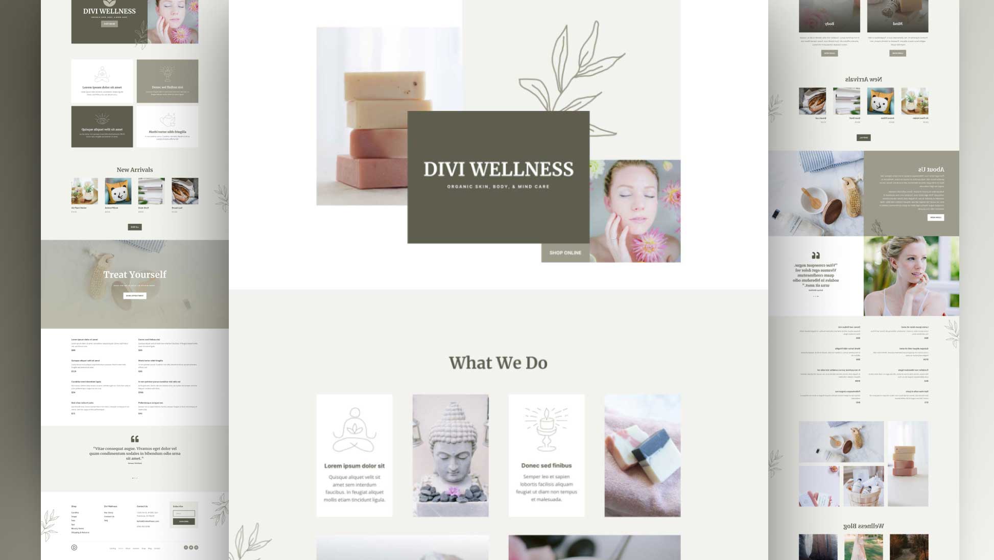 wellness-divi-kostenloses-layout-pack