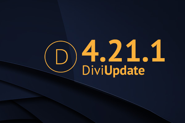 Divi Theme Update 4.21.1