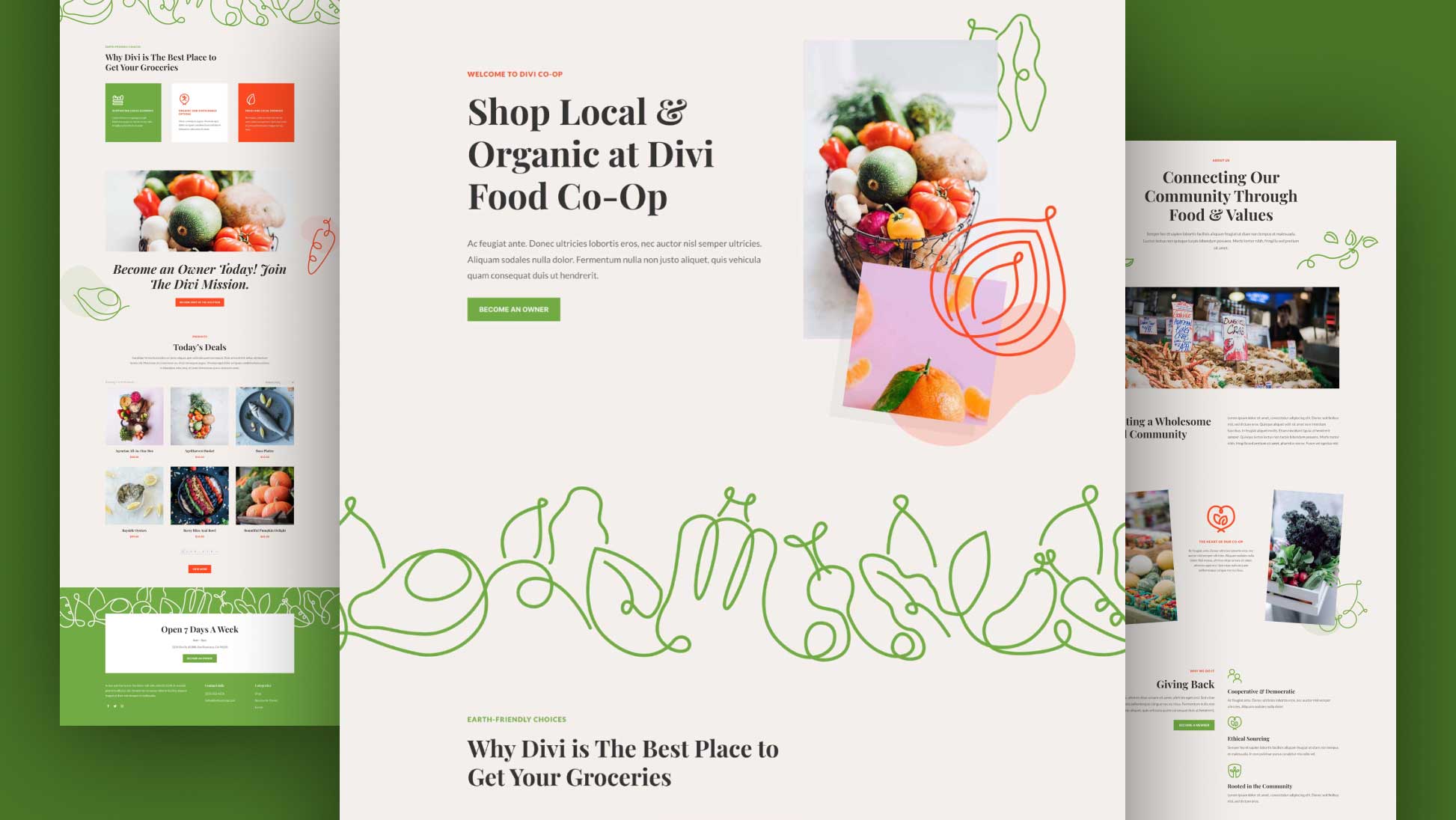 food-co-op-divi-kostenloses-layout-pack