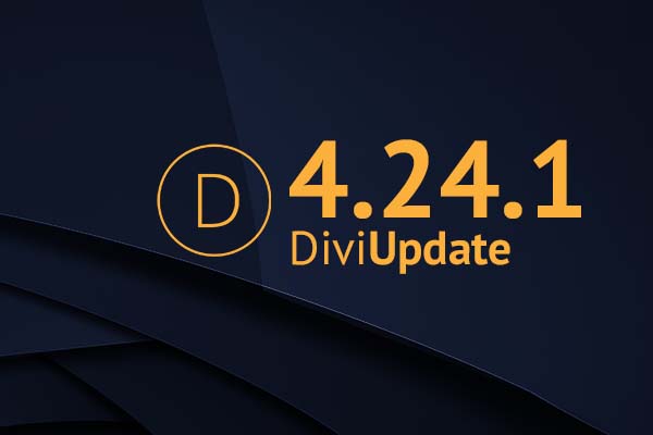Divi Theme Update 4.24.1
