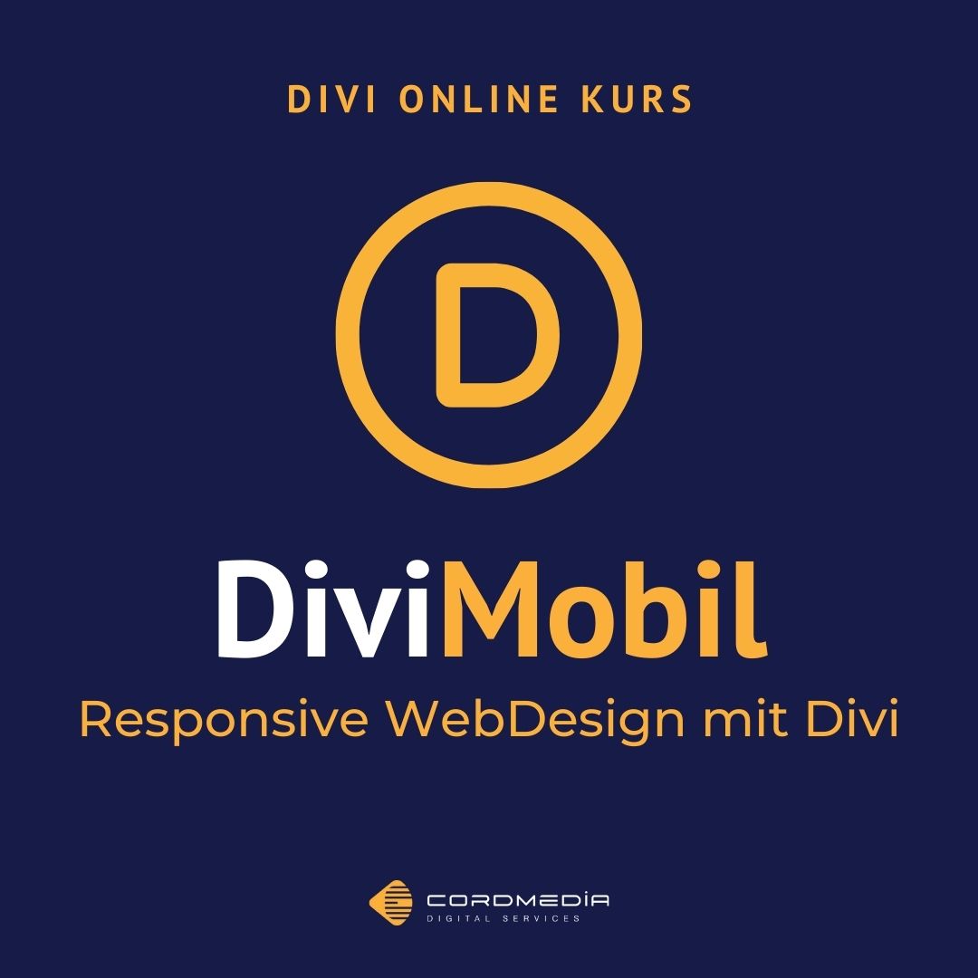 Onlinekurs Divi Mobil - Responsives Webdesign mit dem Divi-Theme