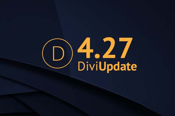 Divi Theme Update 4.27